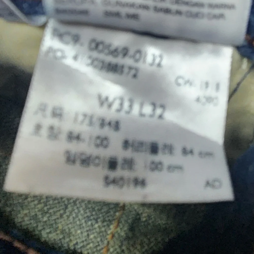 Levi's 569 Classic Blue Straight-Leg Jeans Timeless Style - Picture 9 of 9